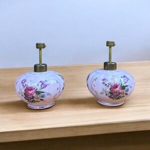 Antique Kalk German Porcelain Perfume‎ Bottles Lot Of 2